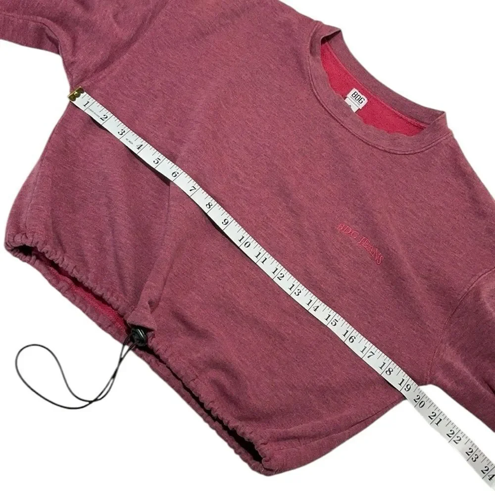 BDG Urban Outfitters Bubble Hem Drawstring Sweatshirt - Picture 8 of 10